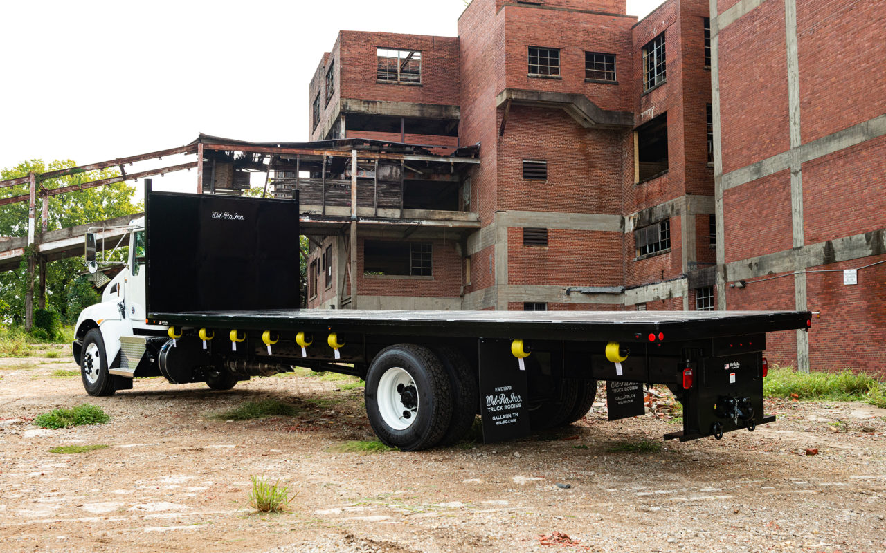 Heavy Duty Platform Truck Body | Wil-Ro Truck Beds | American Made