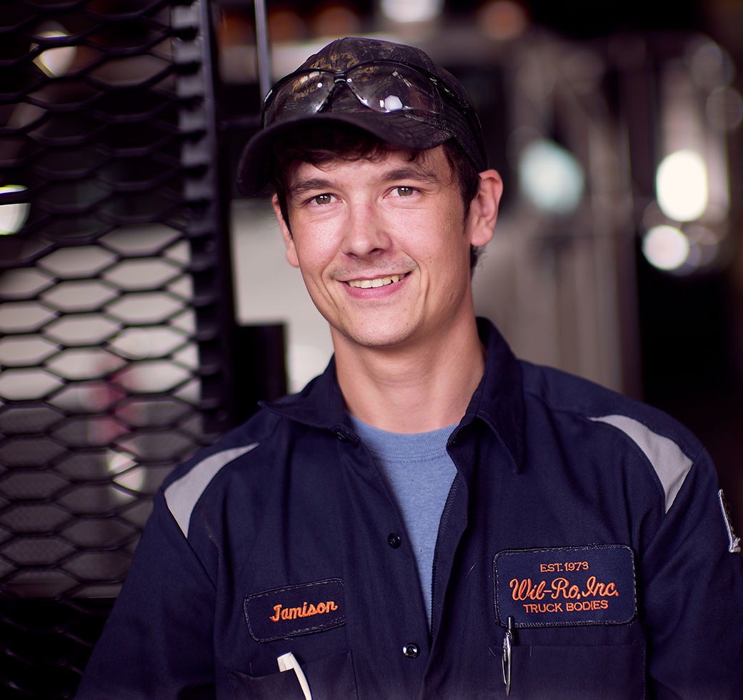 Jamison_web Jamison Gregory, Fabricator at Wil-Ro, Inc.